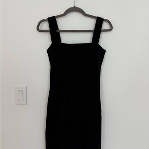 Dolce & Gabbana Black Strapless Sheath Dress Cocktail